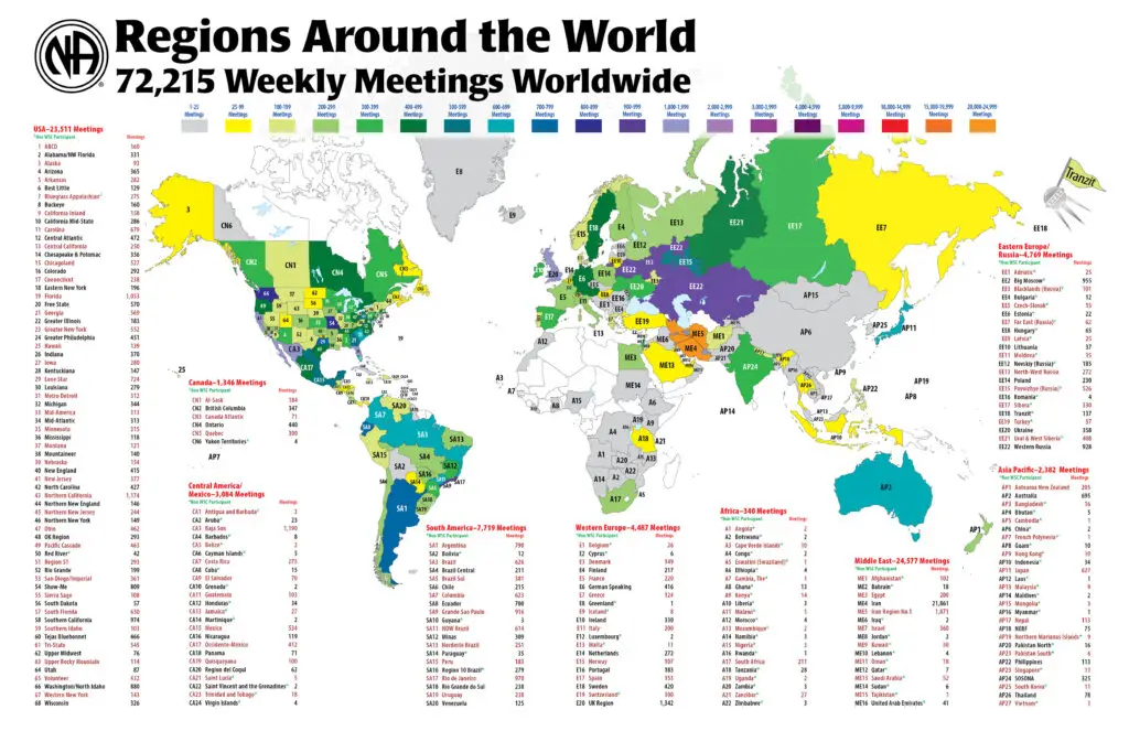world regional map 081223 for 2023 AR
